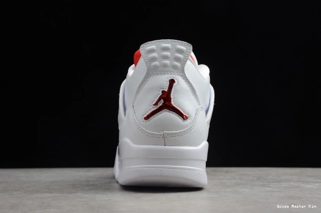 Red CT8527-112 Metallic Jordan Air 4 0601